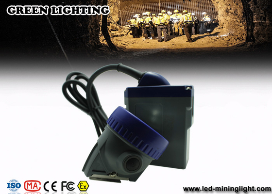 Akumulator 6,6 Ah Brass Miners Akumulatorowy reflektor LED z niebieską ramką PC 10000lux Główna dioda LED