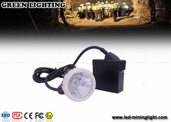 Akumulatorowa lampa górnicza LED Zatwierdzona przez Msha lampa z czapką z wodoodpornością IP 67