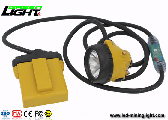 Lampa górnicza LED przeciwwybuchowa IP 68 z kablem zabezpieczającym, lampa górnicza 28000 Lux