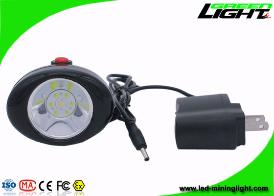 GL2.5-A Akumulatorowa latarka czołowa LED, 149g Miners Light z akumulatorem litowo-jonowym 3,7 V.