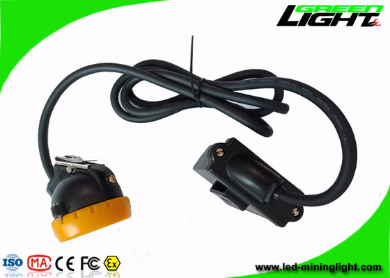 Akumulatorowa bezprzewodowa lampa nasadkowa Górnicza czarna lampa górnicza z ostrzeżeniem o niskim poborze mocy