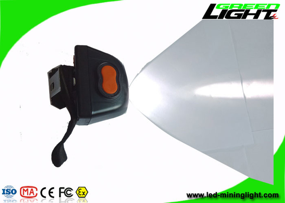 Bezprzewodowa lampa czapkowa Czarna ładowalna latarka czołowa LED do górniczego otwierania dołków łowieckich