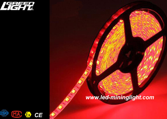 Wewnętrzne / zewnętrzne wodoodporne taśmy LED RGB do dekoracji wnętrz, 5 m na rolkę