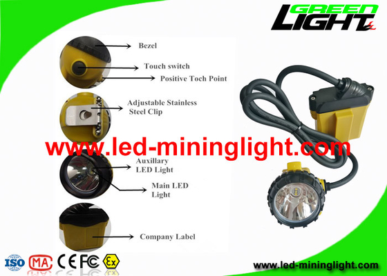 Akumulatorowa lampa górnicza Cree LED o mocy 3W z ostrzeżeniem o niskim poborze mocy