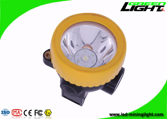 Żółta lampa LED górników 2,2 Ah Pojemność akumulatora z roczną gwarancją