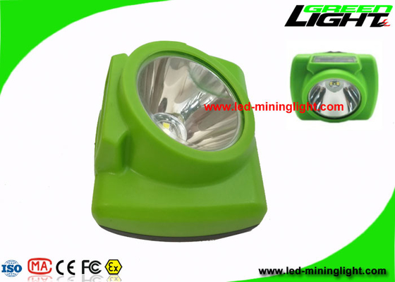 Akumulatorowa lampa górnicza LED z podstawką / ładowarką USB Ekran OLED