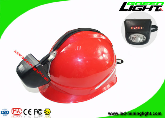 All In One LED Mining Light 8000 Lux Czarny kolor z cyfrowym ekranem LCD