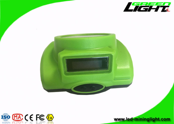 13000lux Brightness Miners Cap Lamp Green Cordless 3.7V Z obudową PC
