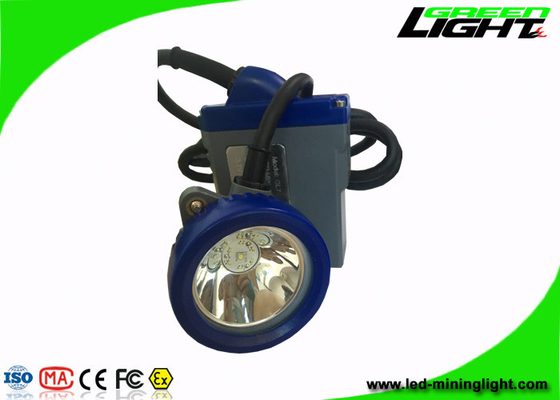 Akumulatorowy reflektor LED o wysokim poziomie bezpieczeństwa, lampa górnicza LED z niebiesko-szarą obudową