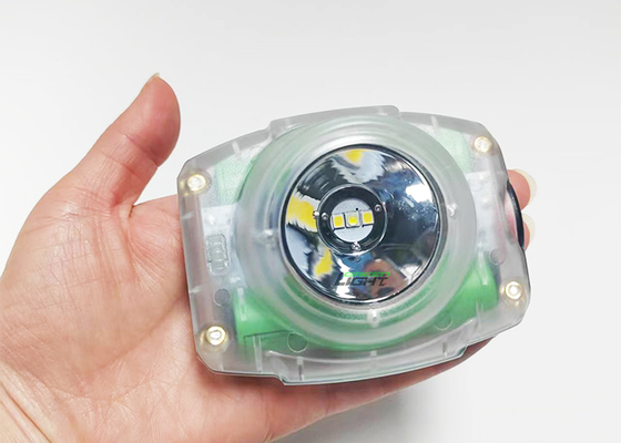 Mocny Mini Miner Headlight 3.5Ah 13000lux Helmet Light Underground Miner Cap Lamp 149g