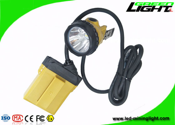 Lampa górnicza o wysokiej lekkości 25000 luksów do patrolowania / remontów