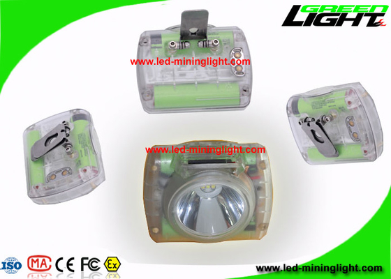 Bezprzewodowa lampa górnicza w jednej konstrukcji z ładowarką USB / ekranem Oled