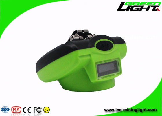 Światło górnicze LED w kolorze zielonym, lampa górnicza LED z ładowarką USB 13000lux