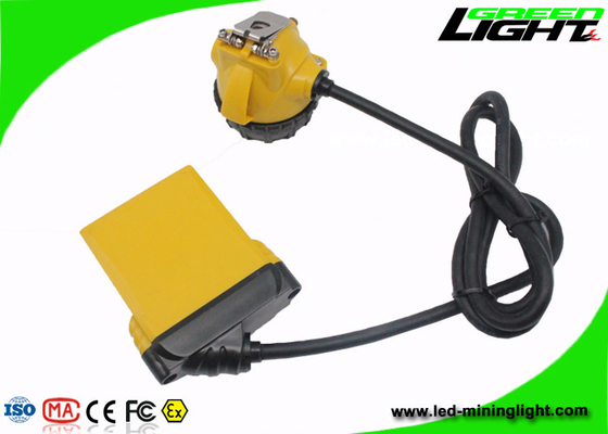 Lampa górnicza LED o dużej pojemności 10,4 Ah, akumulator SAMSUANG, przewodowa lampa błyskowa IP68