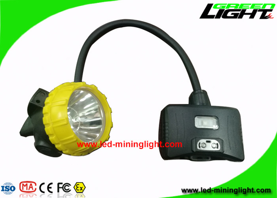 6,8 Ah Panasonic Battery Mining Cap Lights 15000 Lux Coal Underground Hard Hat Battery