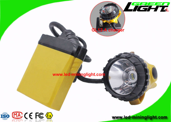 10.4Ah Miners Helmet Light High Low Beam Cree z kablem Ostrzeżenie o niskim poborze mocy SOS