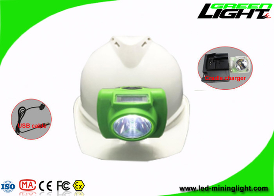 Akumulatorowa lampa LED 13000 Lux, kask GLC-6 o mocy 0,7 W z ekranem OLED