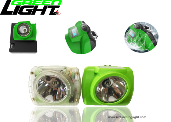 Węgiel LED Mining Light 13000 LUX Ładowalna nasadka lampy Obsługa ładowania USB