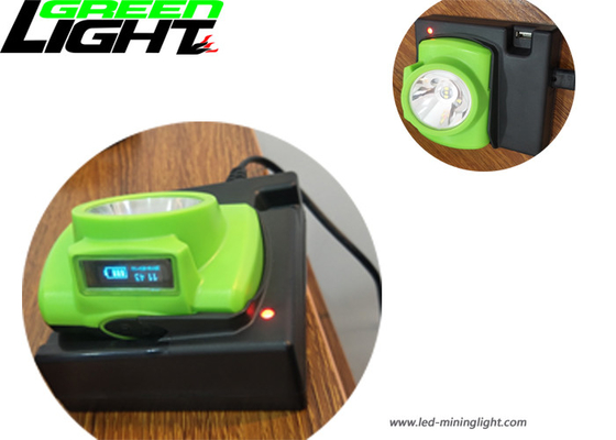 Węgiel LED Mining Light 13000 LUX Ładowalna nasadka lampy Obsługa ładowania USB