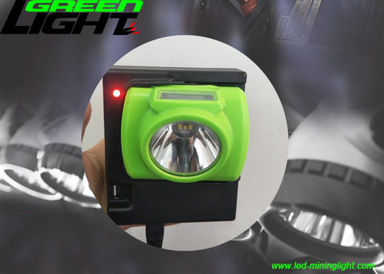 GLC-6 Led Mining Cap Informacje o lampie Mocna jasność IP68 z ekranem OLED