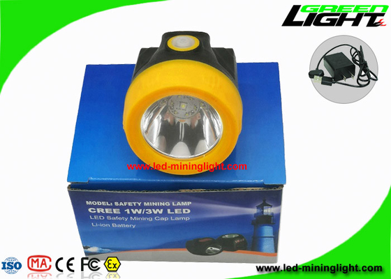 Podziemne światła LED do wydobywania węgla 10000 Lux z ładowarką USB 170g Lekki