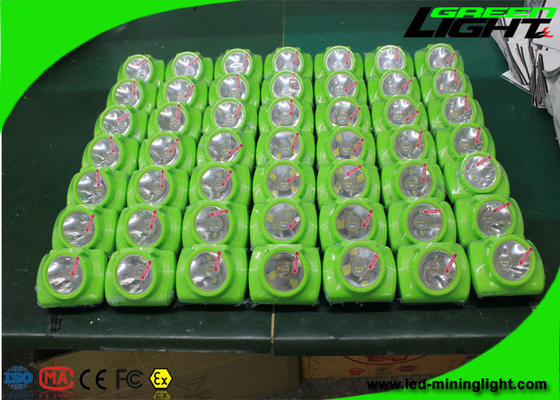 15000 Lux Mining Cap Lights PC Materiał ABS Ekran OLED z przezroczystym korpusem