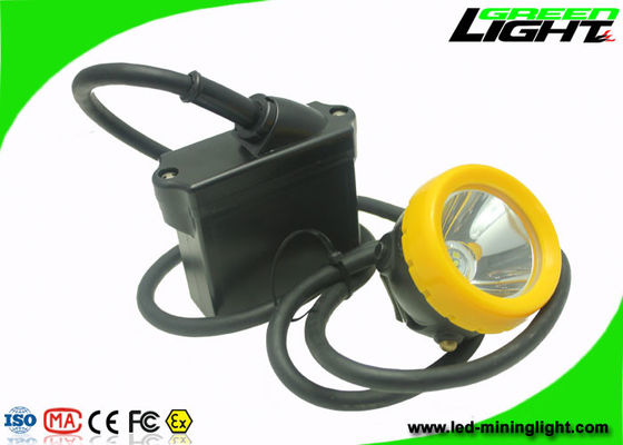 Wodoodporna podziemna bezprzewodowa lampa nasadkowa górnicza 216 LUM 1,67 W z czarnym korpusem