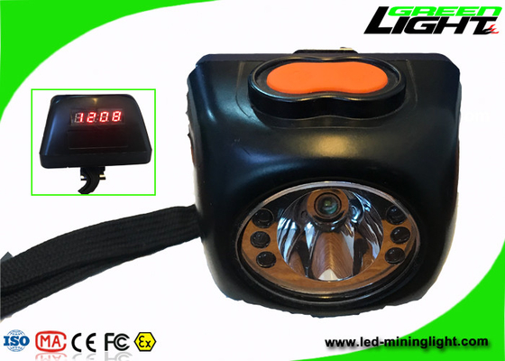 5,7Ah 8000lux Ledowa lampa górnicza Wodoodporna podziemna z ekranem LCD wysokiej wiązki