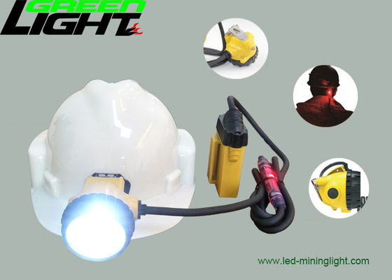25000lux LED Mining Light High Beam 10,4Ah Pojemność z migającym kablem