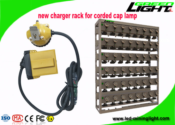 25000lux LED Mining Light High Beam 10,4Ah Pojemność z migającym kablem