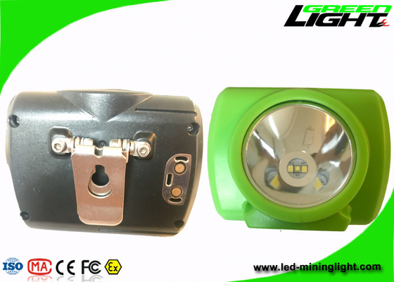 Ładowanie przez USB 13000lux LED Mining Light PC Beam Safety OLED Ekran z przyciskiem