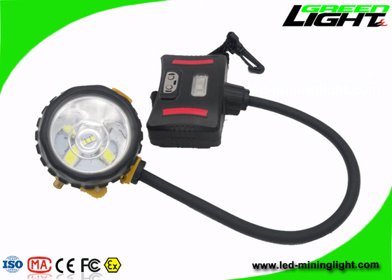 Underground Led Mining Headlight GLS12-A 15000lux Anti - Explosive Rechargeable