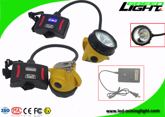 Underground Led Mining Headlight GLS12-A 15000lux Anti - Explosive Rechargeable