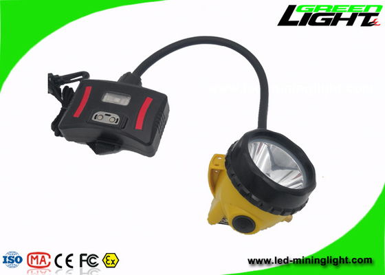 Underground Led Mining Headlight GLS12-A 15000lux Anti - Explosive Rechargeable
