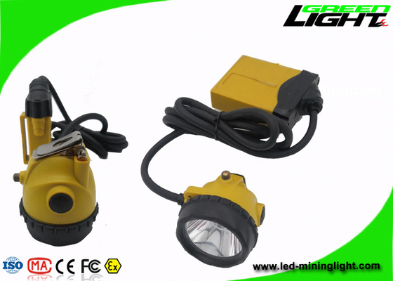 Anti Explosive Mining Hard Hat Led Lights 10.4Ah 25000lux Safety Rechargeable