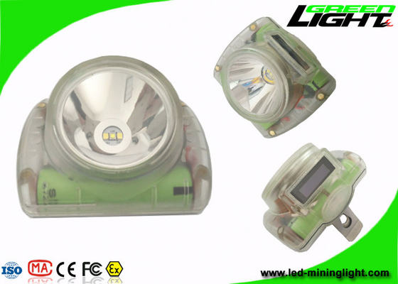 13000lux LED Bezprzewodowe lampy górnicze IP68 Wodoodporne ładowanie USB z ekranem OLED