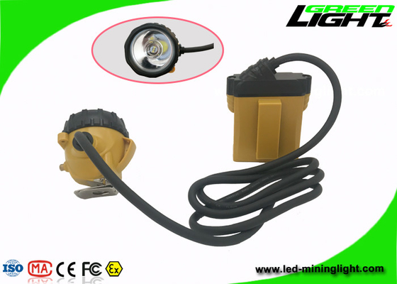 Hard Hat LED Mining Light Materiał ABS 25000Lux Jasność 13-15 godzin Czas pracy