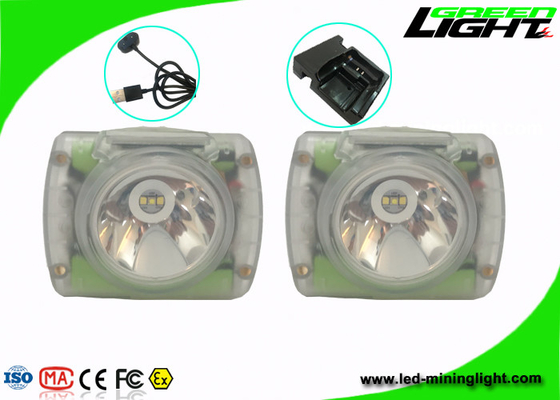 3,7 V Undergroud Miners Cap Lamp Bezprzewodowe Lekkie 6,8 Ah Akumulator litowo-jonowy IP68