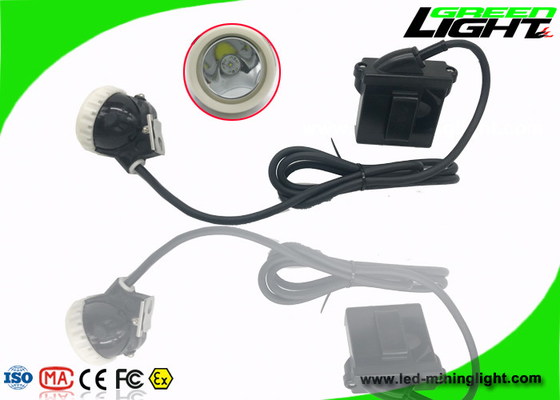 ABS LED Górnicze oświetlenie nasadki IP68 6,6 Ah Akumulator litowo-jonowy 10000 luksów Jasność