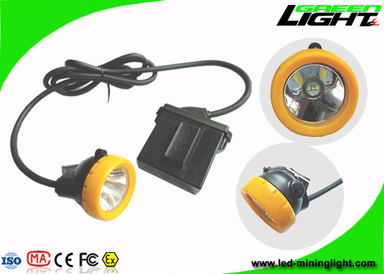 CREE LED Mining Hard Hat Led Lights 10000Lux z funkcją ostrzegania o niskim poborze mocy
