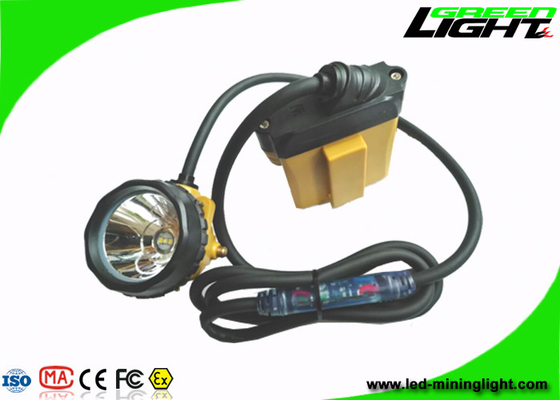 Migające światło Lampa górnicza Led Kabel przewodowy Lampy podziemne do wydobywania węgla 25000lux
