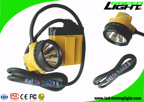 Migające światło Lampa górnicza Led Kabel przewodowy Lampy podziemne do wydobywania węgla 25000lux