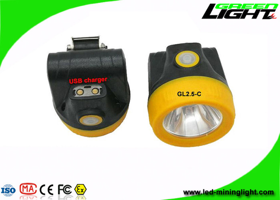 Wodoodporne bezprzewodowe lampy górnicze IP68 10000 Lux Materiał ABS z ładowarką USB