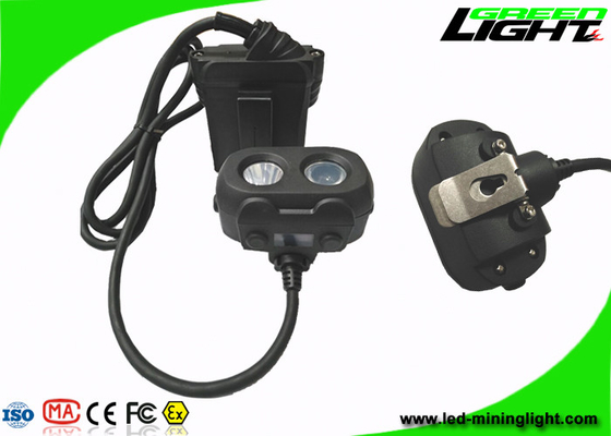 Podwójne wiązki górnicze Hard Hat Led Lights, akumulatorowe oświetlenie czołowe Led High Illumination