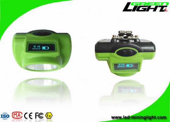 Safety Underground LED Miners Cap Lamp Jedno główne światło Dwa dodatkowe światła 13000lux