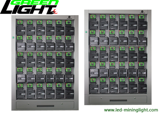 Stainess Steel Cordless Mining Lights Cap Lampa ładująca Rack 30/60 jednostek Imput 110-240V