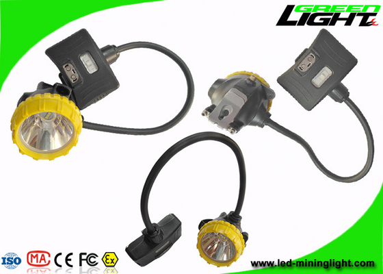 IP68 Światła górnicze 15000lux Półprzewodowe 3,7 V 450 mA 6,8 Ah Bateria Panasonic