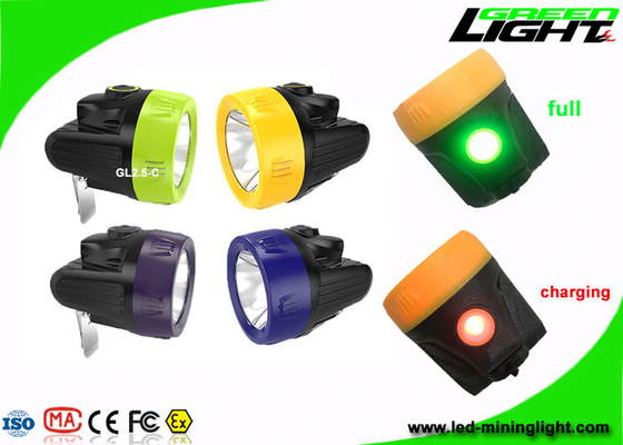Lekkie podziemne bezprzewodowe lampy górnicze z czapeczkami High Beam Brightness 10000Lux
