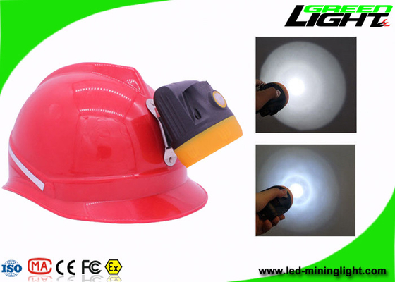 Lekkie podziemne bezprzewodowe lampy górnicze z czapeczkami High Beam Brightness 10000Lux