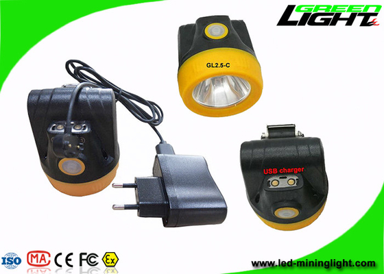Lampa górnicza o mocy 1,1 W 10000Lux Magnetyczny port ładowania Underground Coal Mine Light